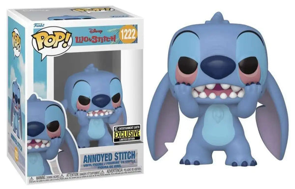 Funko Pop! Disney #1222 Lilo and Stitch Annoyed Stitch Entertainment Earth Exclusive