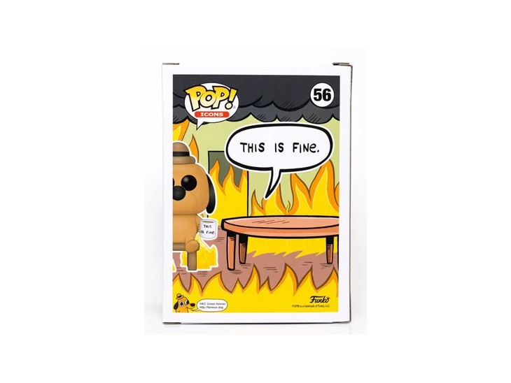 POP Icons: This is Fine Dog! (Entertainment Earth Exclusive) – Dragons  Trading