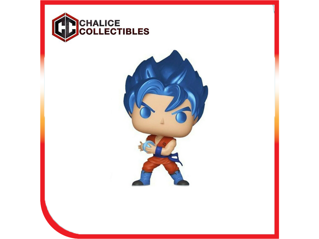 Chalice Collectibles Exclusive: SSGSS Goku (Kamehameha) - [barcode] - Dragons Trading