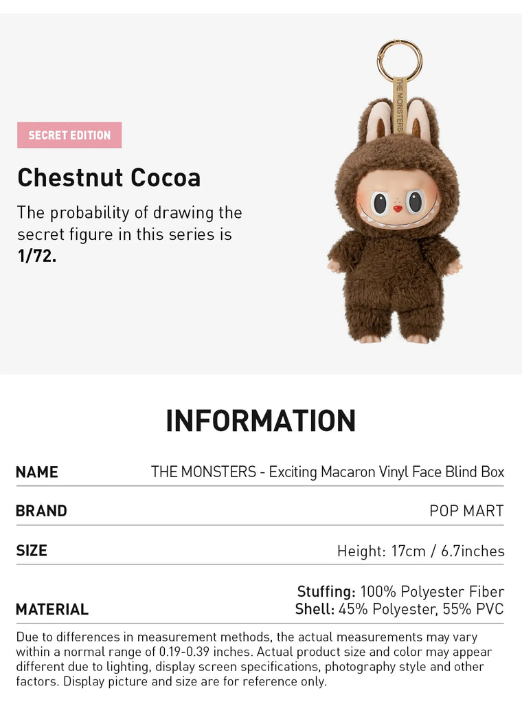 the monsters exciting macaron THE MONSTERS - Series 1 - Exciting Macaron