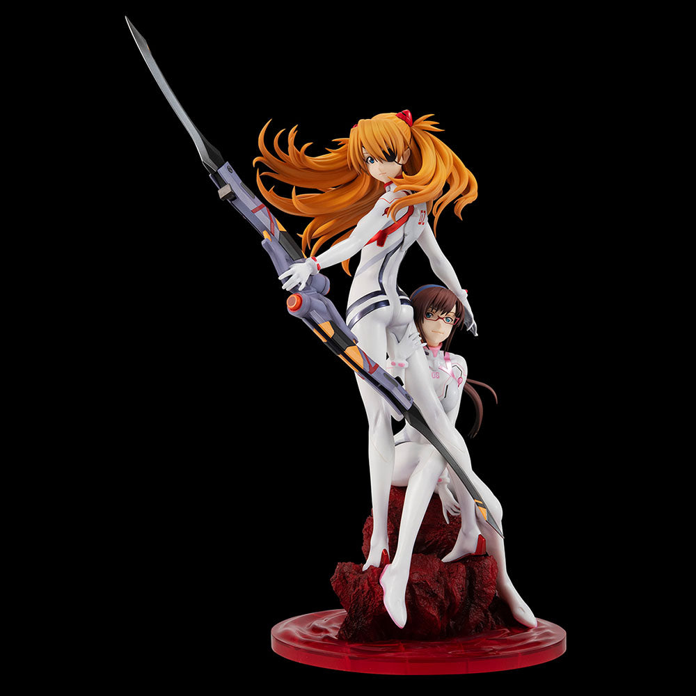 Evangelion: 3.0+1.0 Thrice Upon A Time - G.E.M. Series - Shikinami Asuka Langley & Makinami Mari Illustrious Figures///Non-Scale Figure