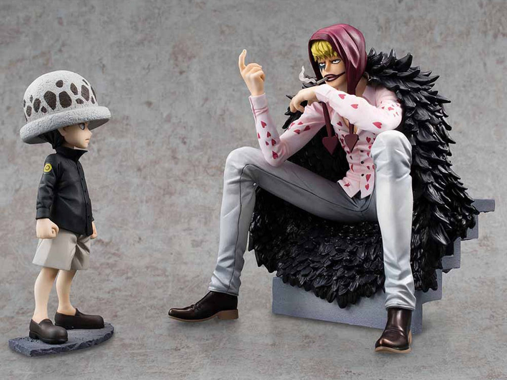 One Piece - Portrait.Of.Pirates ”Limited Edition” Corazon & Law (Repeat) Figures///Non-Scale Figure