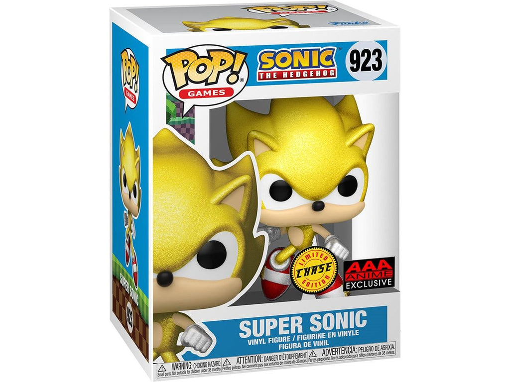 AAA Exclusive Bundle: Super Sonic Funko Pops [Standard + Chase]
