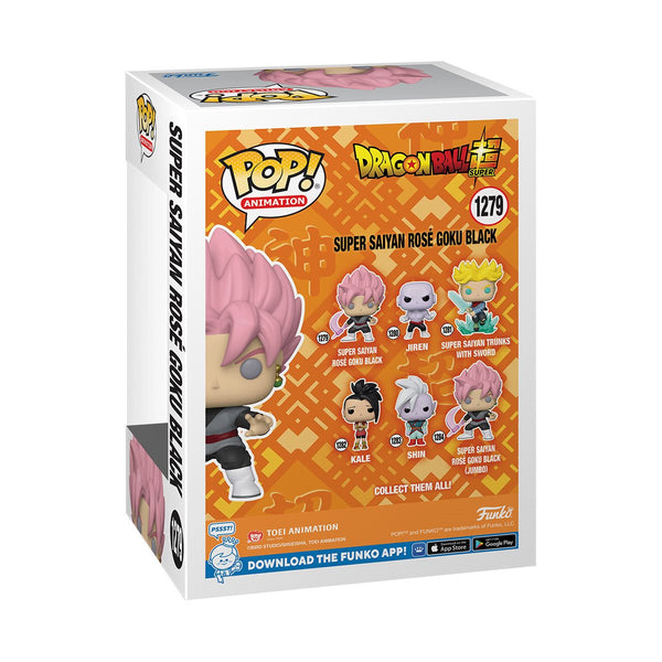 [EE Exclusive]  Dragon Ball Super- Super Saiyan Rose Goku Black Glow Pop!