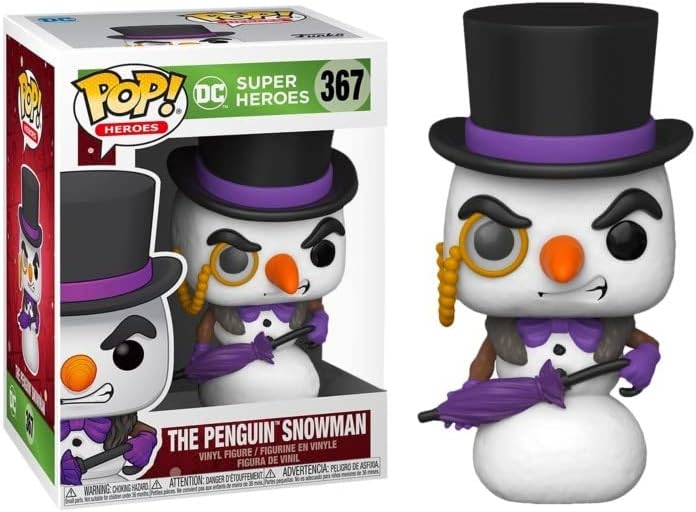 DC Holiday - Penguin as Snowman