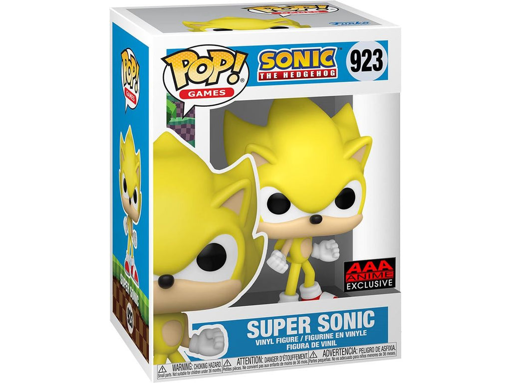 [IN STOCK] AAA Exclusive: Super Sonic Funko Pop [Standard ONLY]