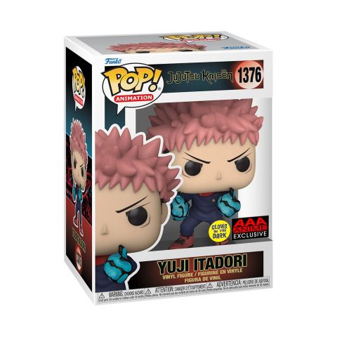 AAA Exclusive Jujutsu Kaisen Yuji Itadori Divergent Fist (GITD)