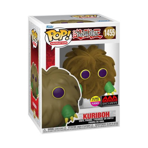 AAA Exclusive: Yu-Gi-Oh - Kuriboh Pop (Flocked, GITD)