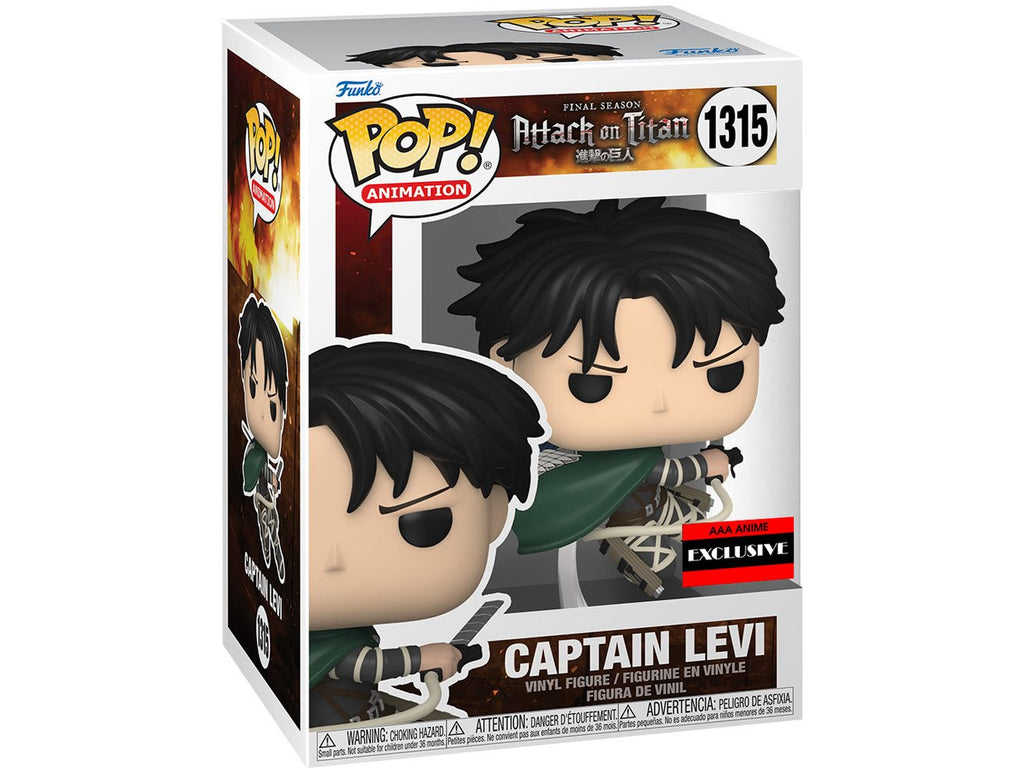 AAA Anime Exclusive Attack on Titan: Captain Levi Ackerman (Final Season)
