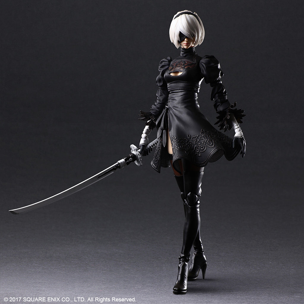 Nier:Automata - 2B (Yorha No. 2 Type B) Deluxe Ver. Play Arts Kai Action Figure