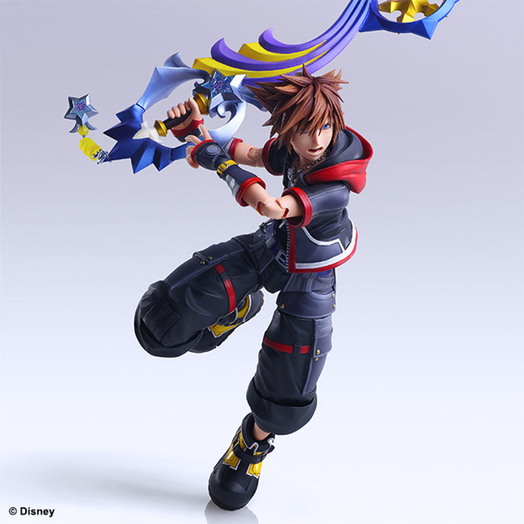 Kingdom Hearts III Sora Version 2 Deluxe Play Arts Kai Action Figure