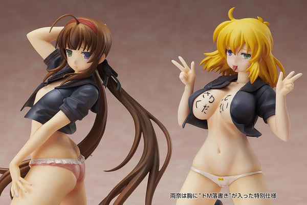 1/10 Gokubi Girls Slender Glamorous: Senran Kagura New Wave G Burst Ryoubi x Ryouna Sailor Fuku Ver. Set