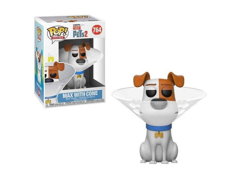 Funko POP! Secret Life of Pets 2: Max in Cone Pop - [barcode] - Dragons Trading