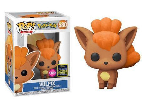 Pokemon - Vulpix Flocked Pop (Summer Convention 2020)