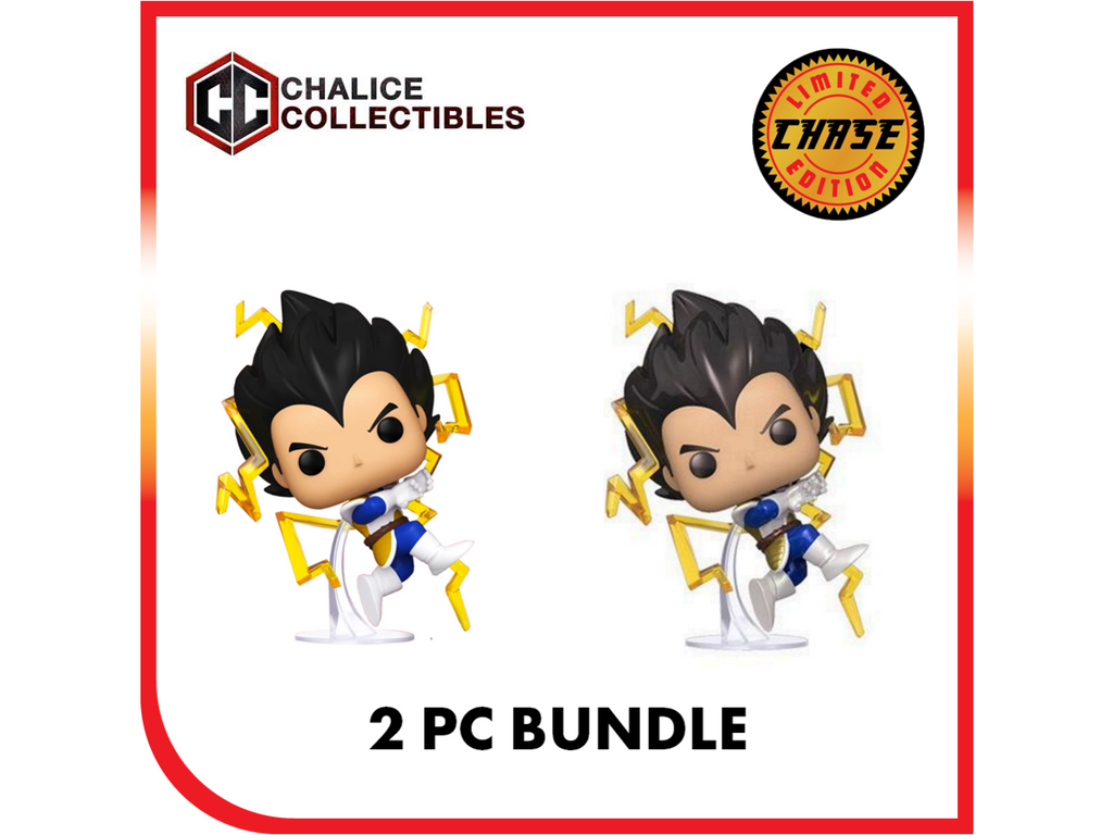 Chalice Collectibles Exclusive: Vegeta Galick Gun 2PC Bundle - [barcode] - Dragons Trading