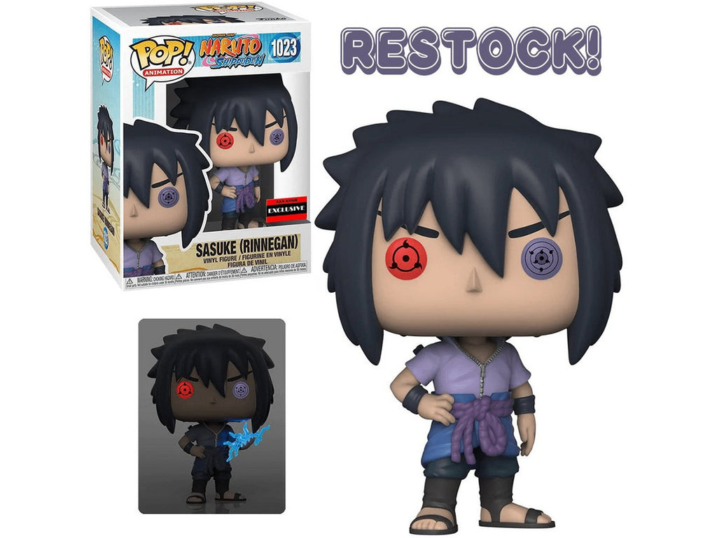 Funko Pop! SASUKE (RINNEGAN) Limited Edition Glow CHASE AAA Anime Exclusive