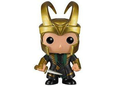 Thor Funko POP Marvel (BOBBLE): Helmet Loki Action Figure - Dragons Trading