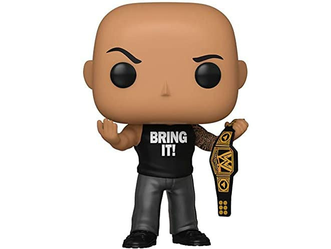 WWE - The Rock w/ Championship Belt (Entertainment Earth Exclusive)
