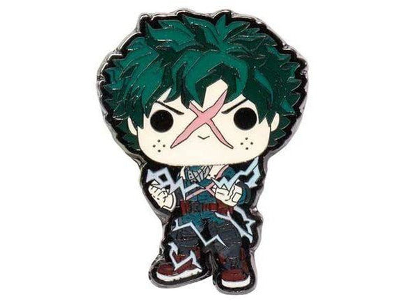 My Hero Academia Deku Full Cowl Pop! Enamel Pin (Entertainment Earth) - [barcode] - Dragons Trading