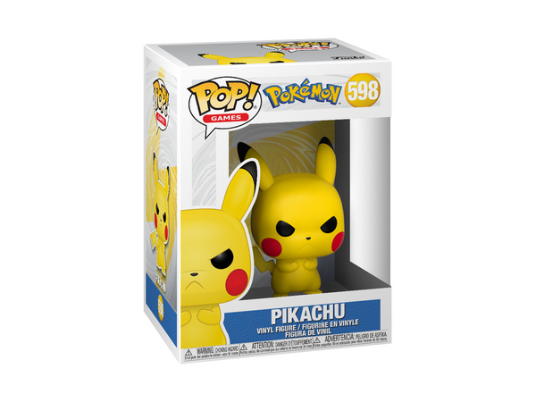 Pokemon: Pikachu (Grumpy) Pop Figure - [barcode] - Dragons Trading