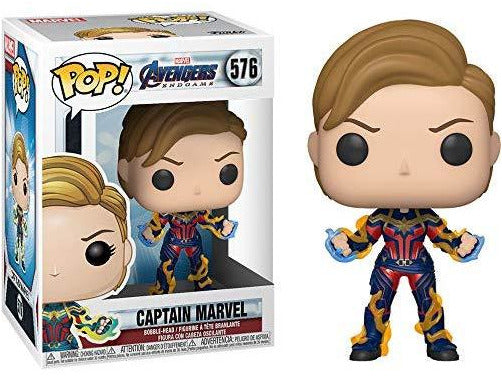 Marvel Avengers Endgame: Captain Marvel with New Hair POP - [barcode] - Dragons Trading