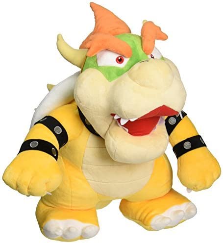 Super Mario - Bowser Medium Plush (15 Inch)