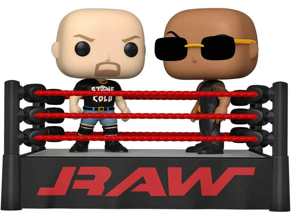 WWE - Dwayne 'The Rock' Johnson vs 'Stone Cold' Steve Austin Wrestling Moments