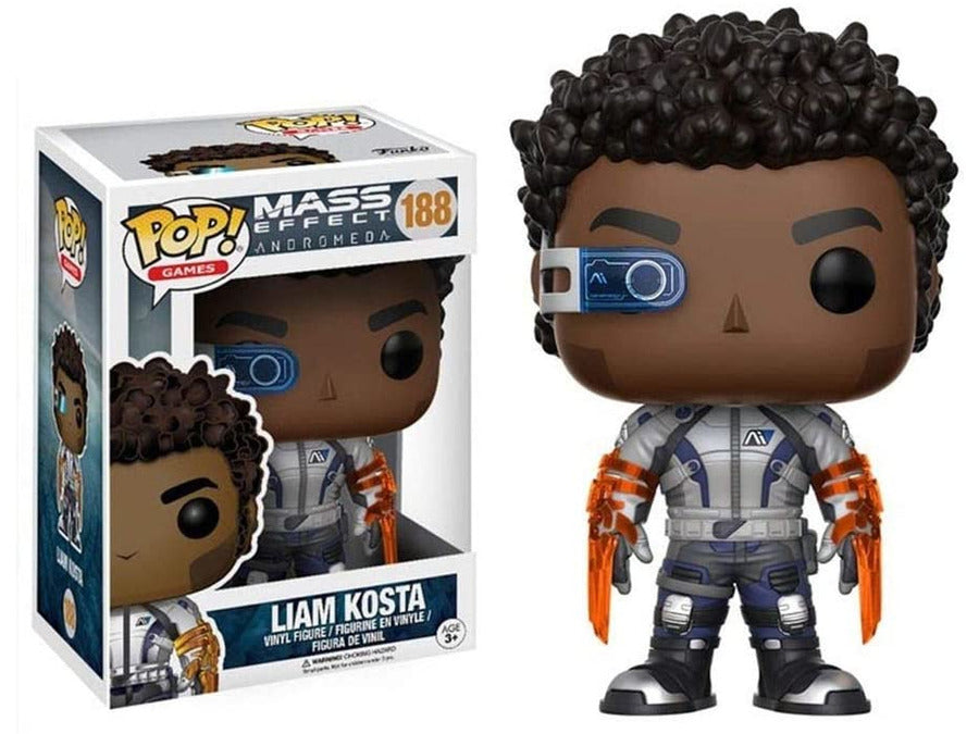 Funko POP! Games: Mass Effect Andromeda- Liam Kosta Pop - [barcode] - Dragons Trading