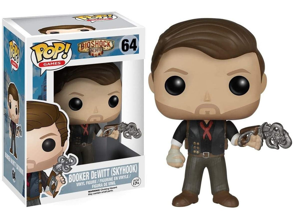 Funko POP! Games: Bioshock- Skyhook Booker Dewitt Pop - [barcode] - Dragons Trading