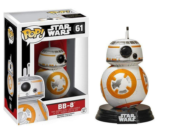 Funko 6218 Pop! Star Wars, BB-8, Bobble-Head Figures, 3.75-Inch - Dragons Trading