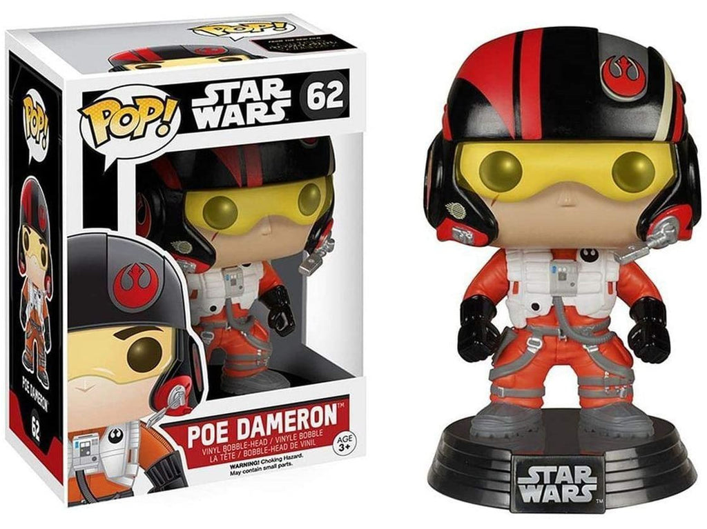 Funko POP! Movies: Star Wars: Episode 7 - Poe Dameron Pop - [barcode] - Dragons Trading