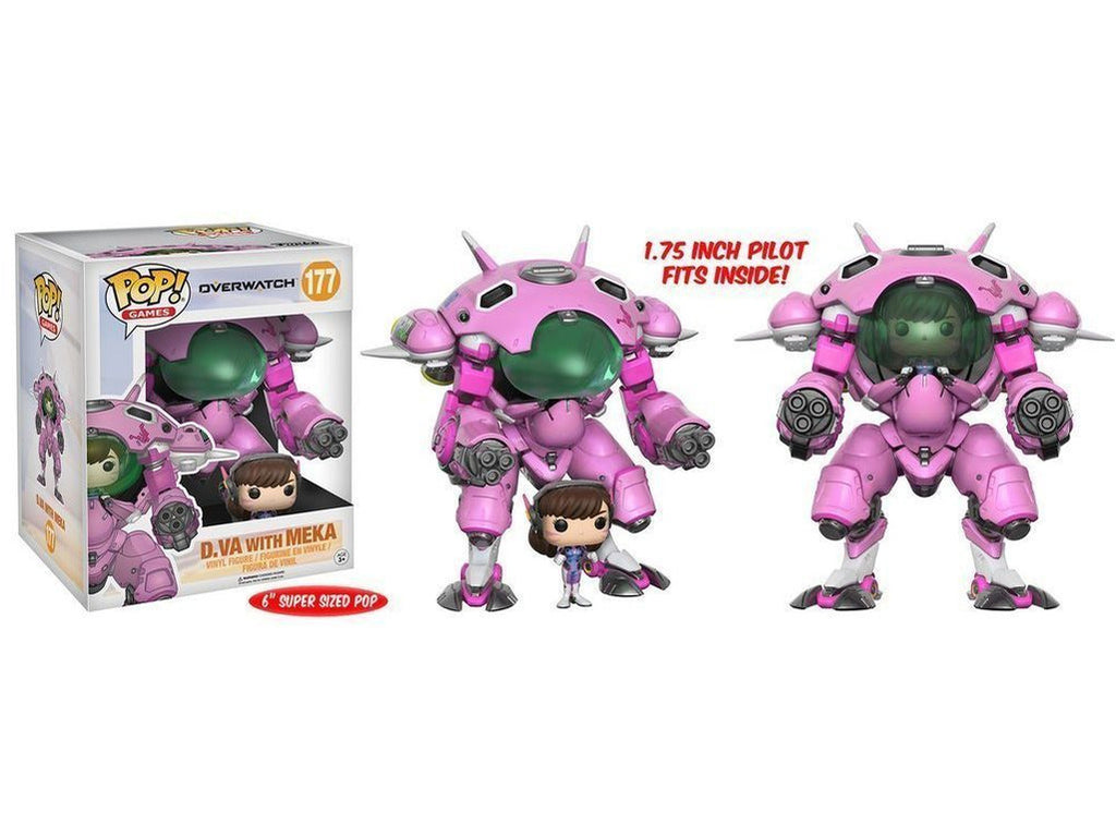 Overwatch: D.VA & Meka 6" Vinyl Figure - Dragons Trading