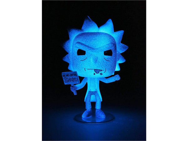 Rick and Morty: Rick (Hologram) (GITD) Pop Figure (Special Edition)