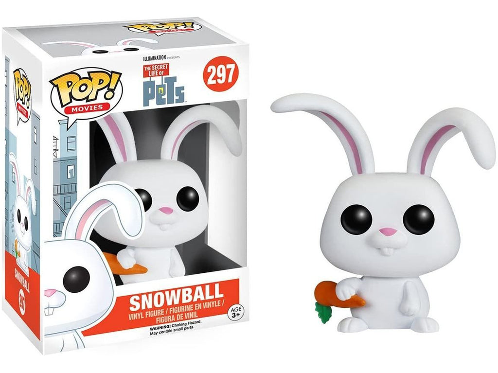 Funko POP! Movies: The Secret Life of Pets: Snowball Pop - [barcode] - Dragons Trading
