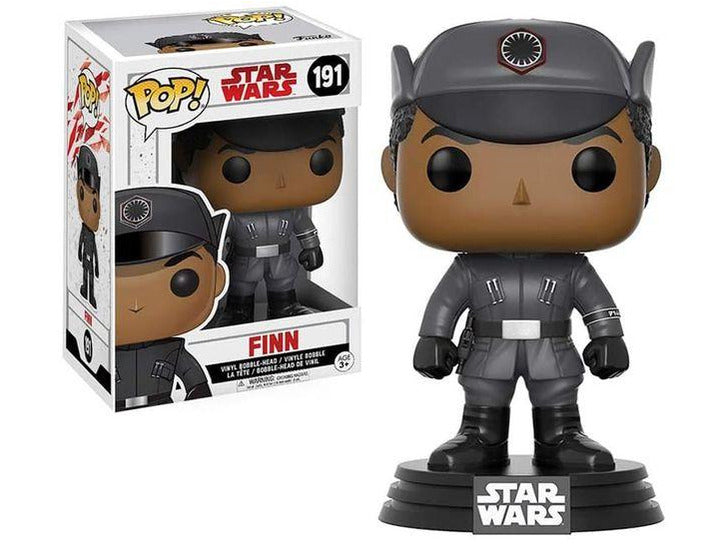 Funko POP! Movies: Star Wars: The Last Jedi - Finn Pop - [barcode] - Dragons Trading