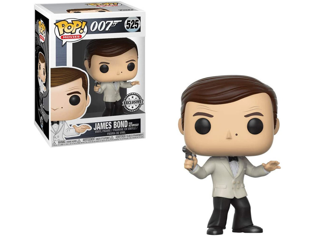 James Bond: Roger Moore (White Tux) Pop (Special Convention Sticker)