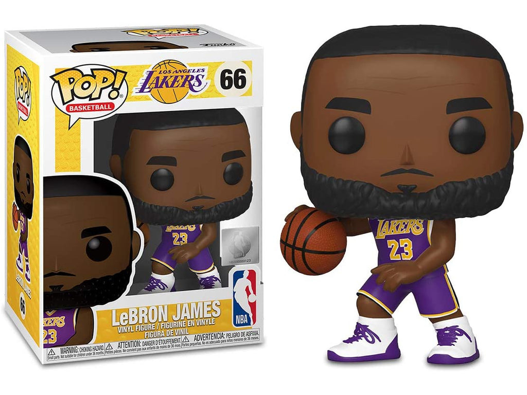 NBA: Lakers - Lebron James (Purple #66)