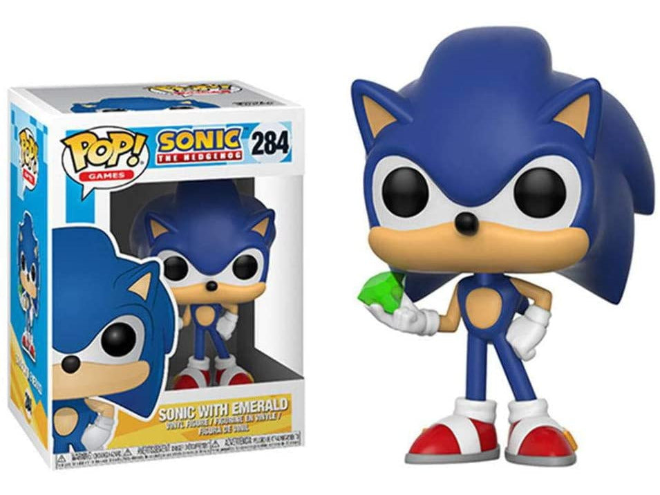Sonic - Sonic w/ Chaos Emerald Pop