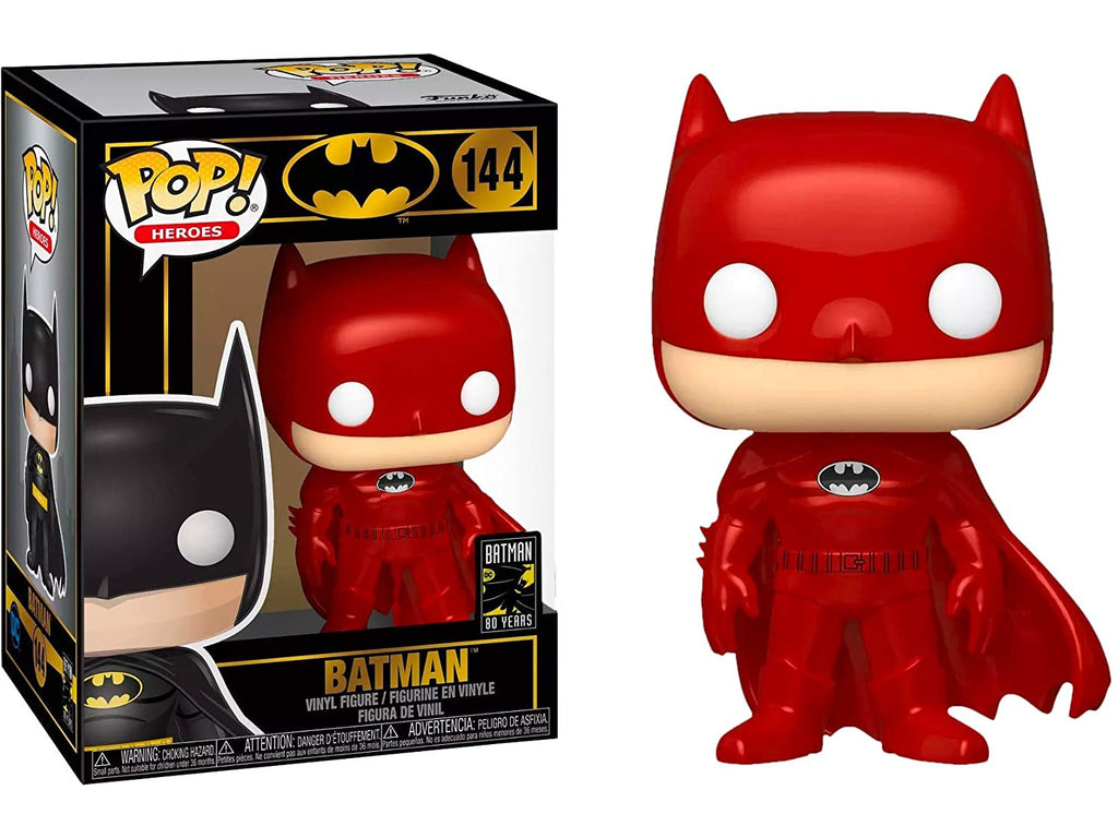 Batman: Batman (Red Metallic) Pop Figure (Special Edition)