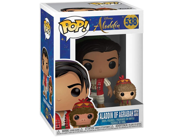 Disney: Aladdin w/ Abu Pop Vinyl (Aladdin Live Action)