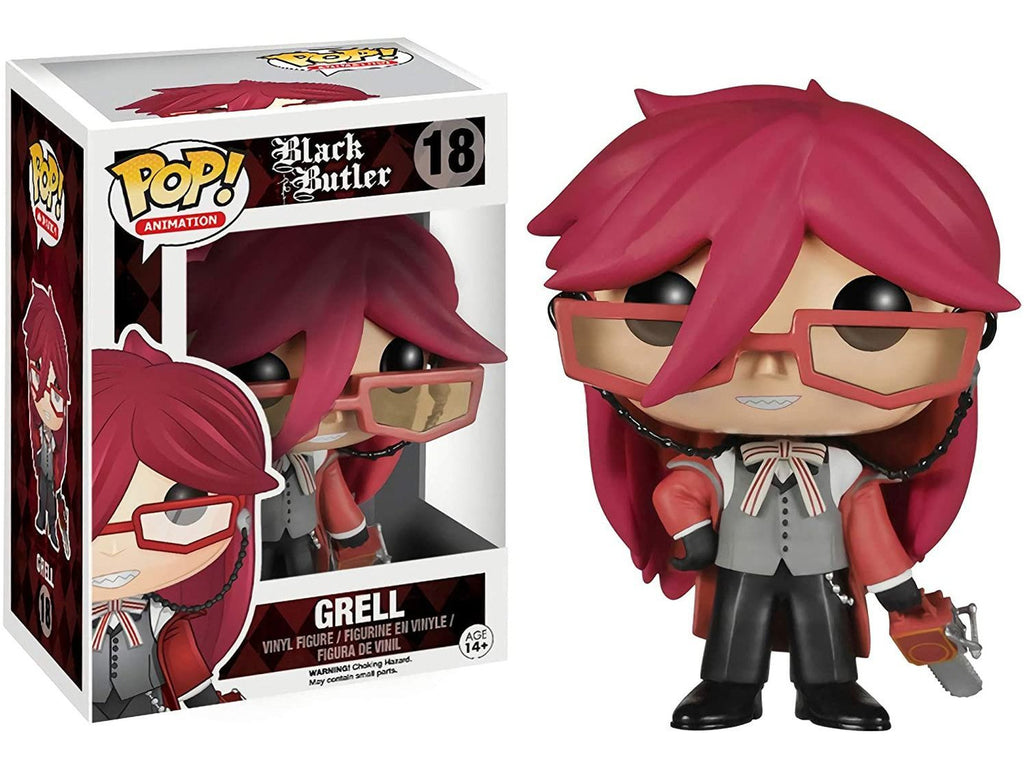 Funko POP! Animation: Black Butler- Grell Pop - [barcode] - Dragons Trading