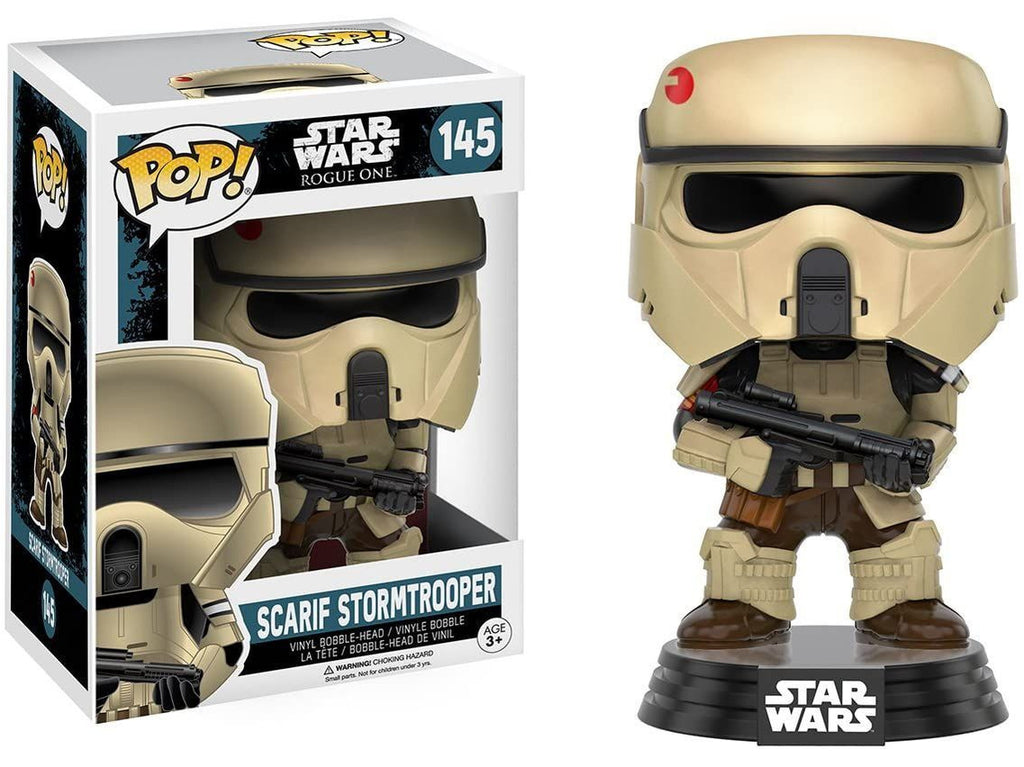 Funko POP! Movies: Star Wars: Rogue One - Scarif Stormtrooper - [barcode] - Dragons Trading