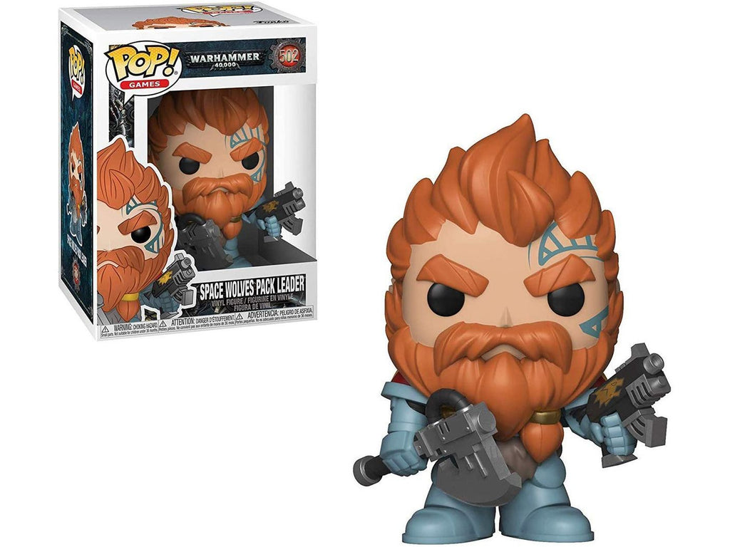 Funko POP! Games: Warhammer 40K- Space Wolves Pack Leader Pop - [barcode] - Dragons Trading