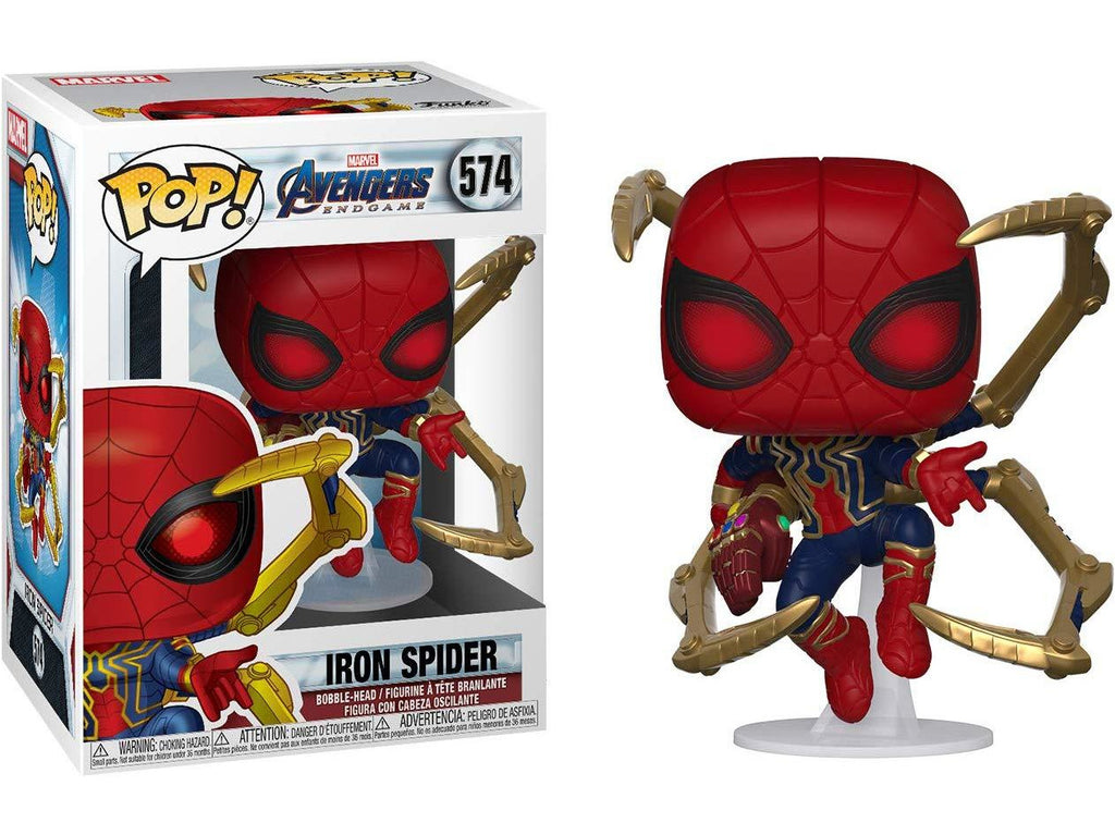 Avengers Endgame: Iron Spider (Instant Kill Mode) w/ Nano Gauntlet Pop Figure - [barcode] - Dragons Trading
