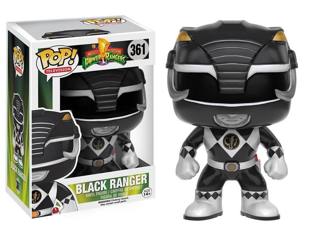 Power Rangers - Black Ranger Vinyl Figure - Dragons Trading