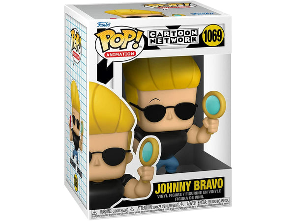 Animation - Johnny Bravo- Johnny w/Mirror & Com Pop - Dragons Trading