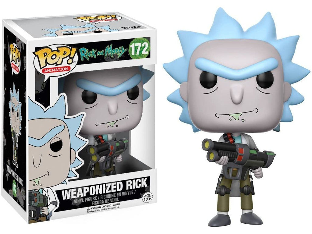 Rick & Morty - Weaponized Rick Pop - [barcode] - Dragons Trading