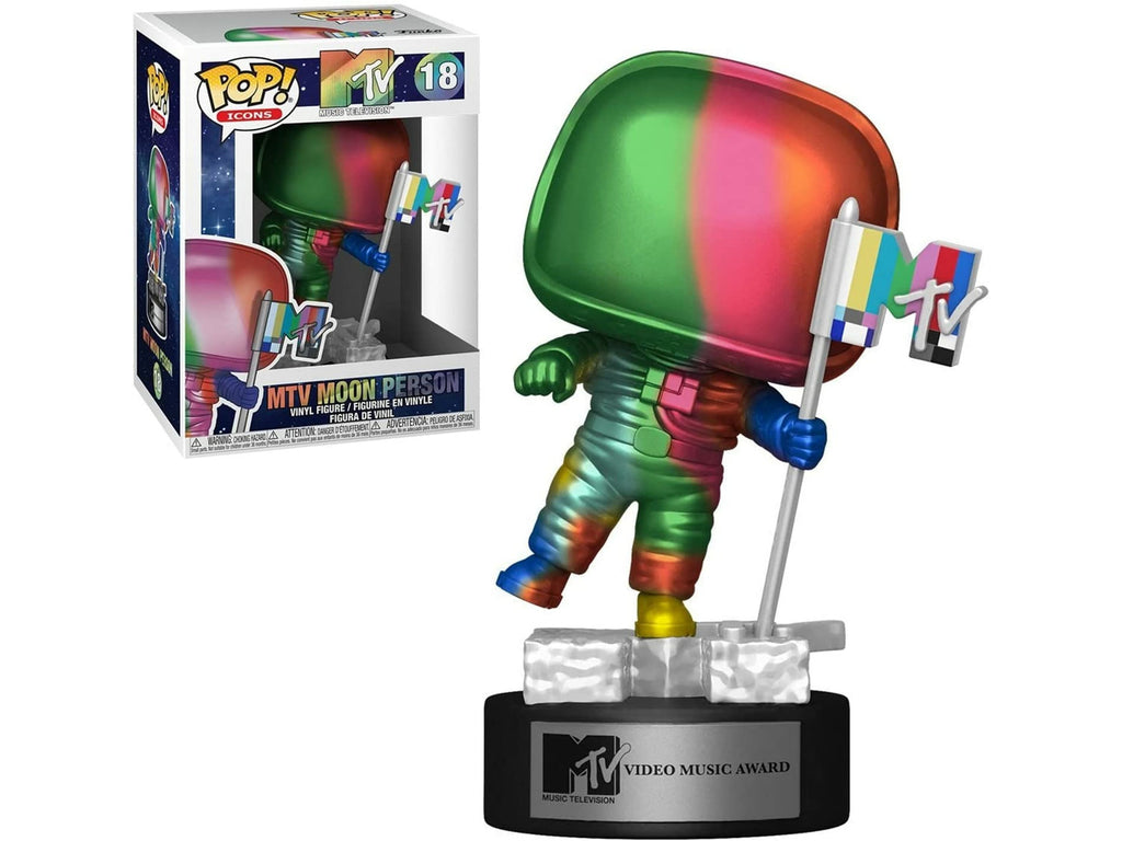 Icons: Moon Person (Rainbow) Pop