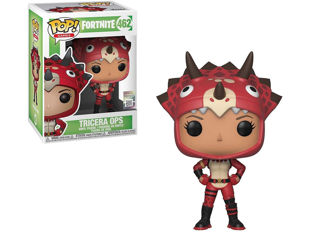Funko POP! Games: Fortnite- Tricera Ops Pop - [barcode] - Dragons Trading