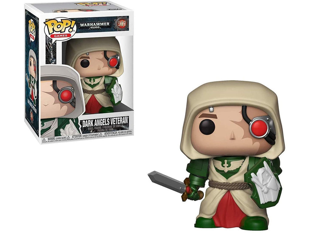 Funko POP! Games: Warhammer 40K- Dark Angels Veteran Pop - [barcode] - Dragons Trading